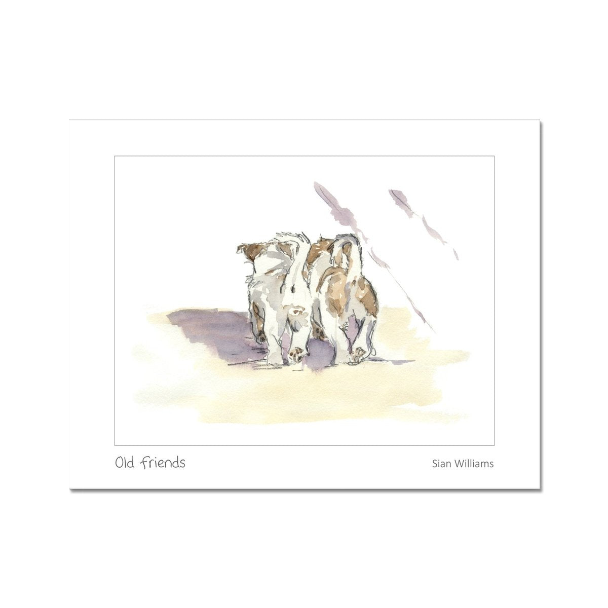 'Old friends' Fine Art Print