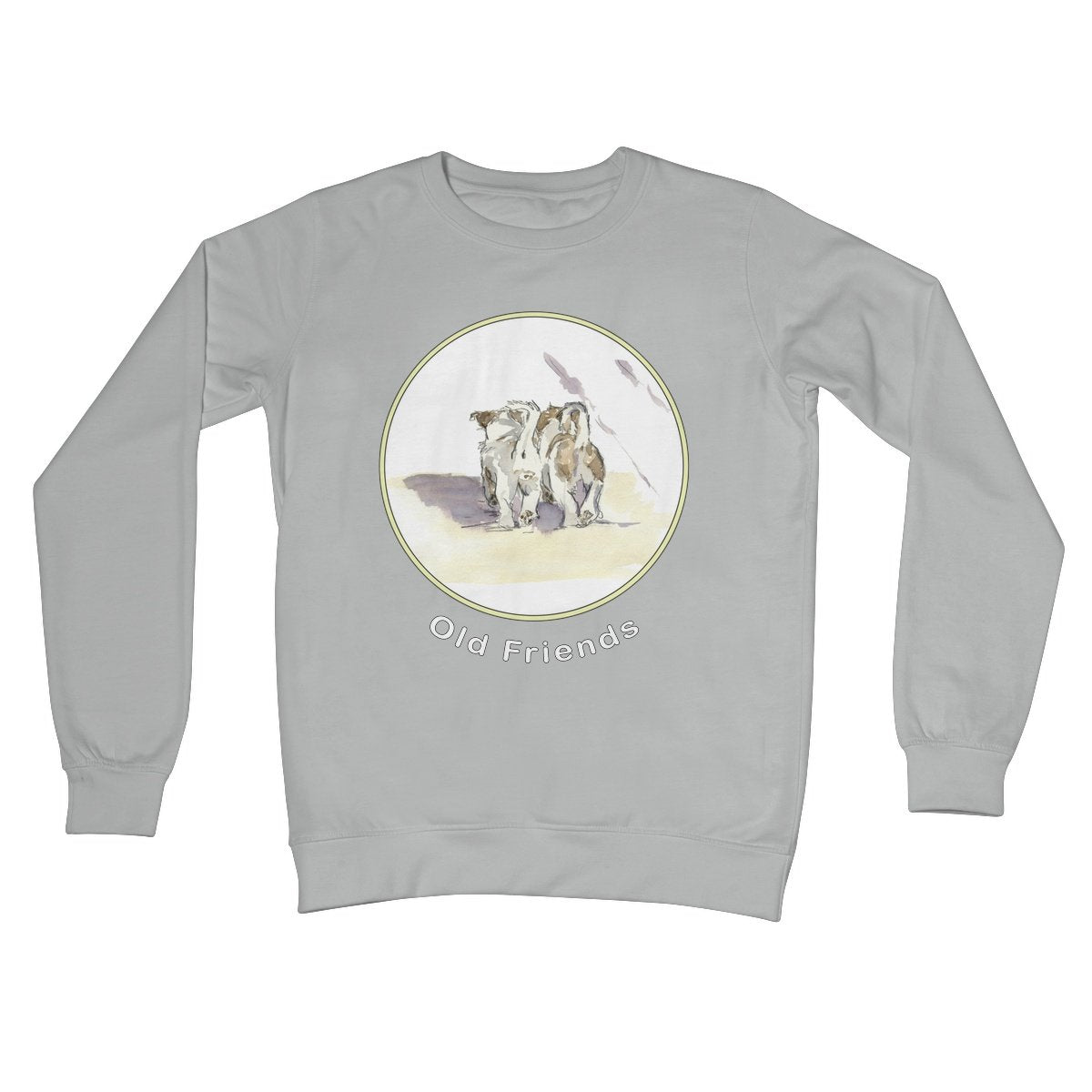 Crew Neck Sweatshirt - 'Old Friends'