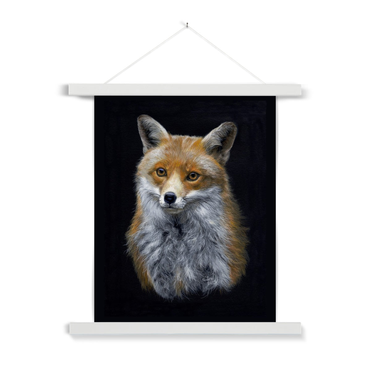 Red Fox Fine Art Print with Hanger