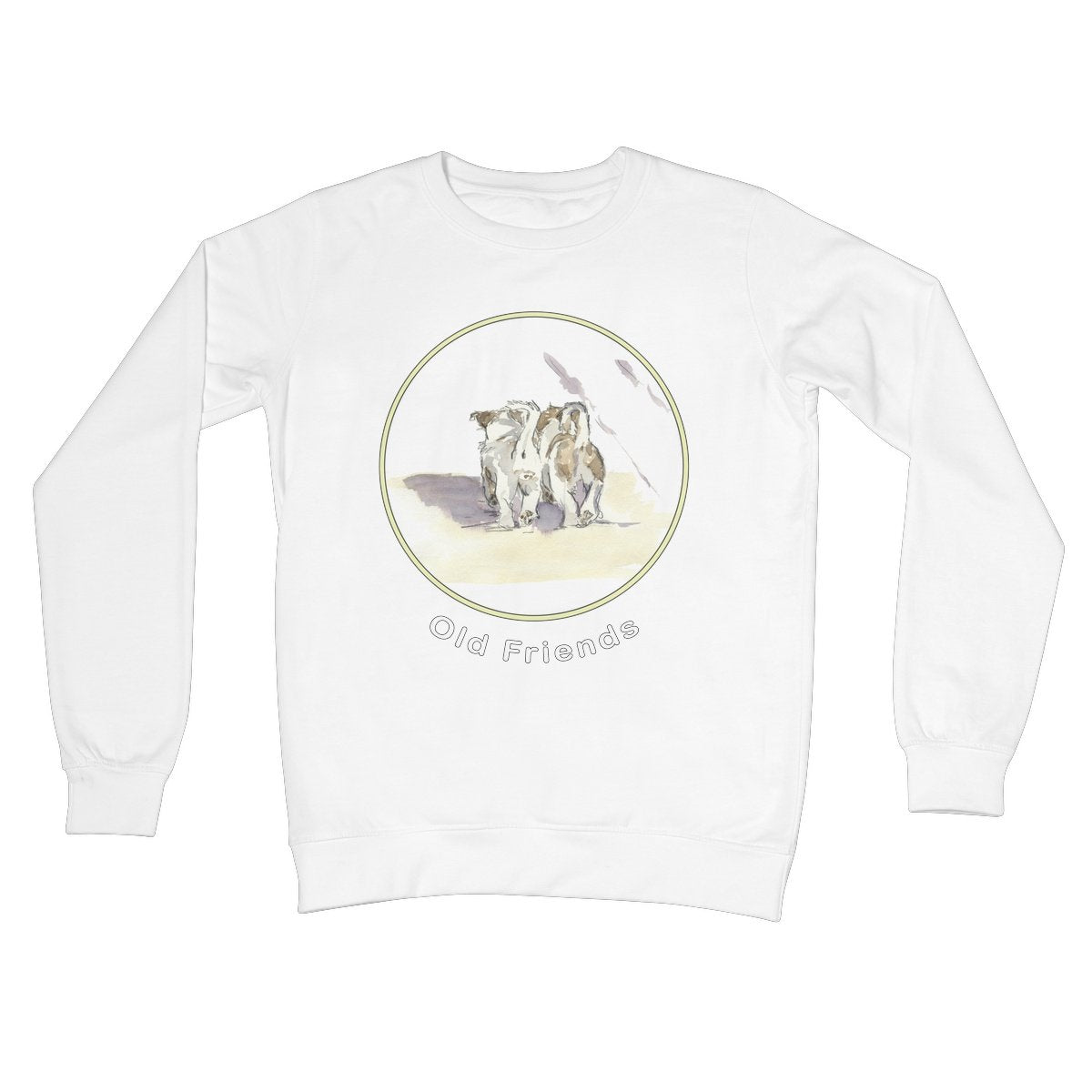 Crew Neck Sweatshirt - 'Old Friends'
