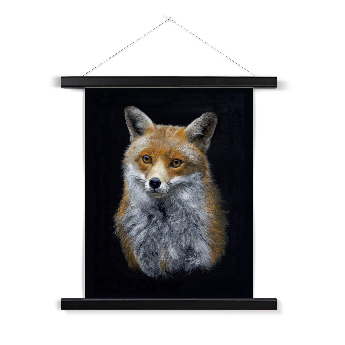 Red Fox Fine Art Print with Hanger