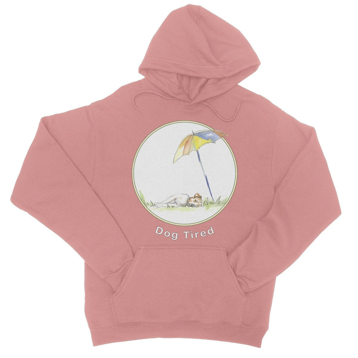 College Hoodie - 'Dog Tired'
