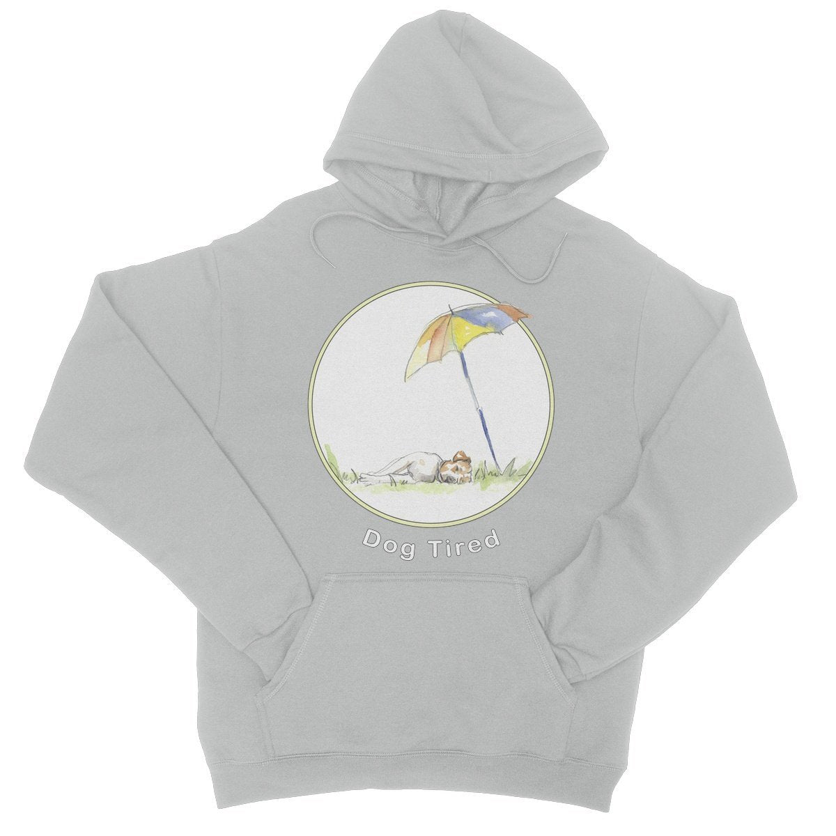 College Hoodie - 'Dog Tired'