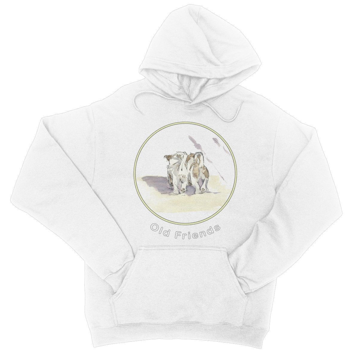 College Hoodie - 'Old Friends'