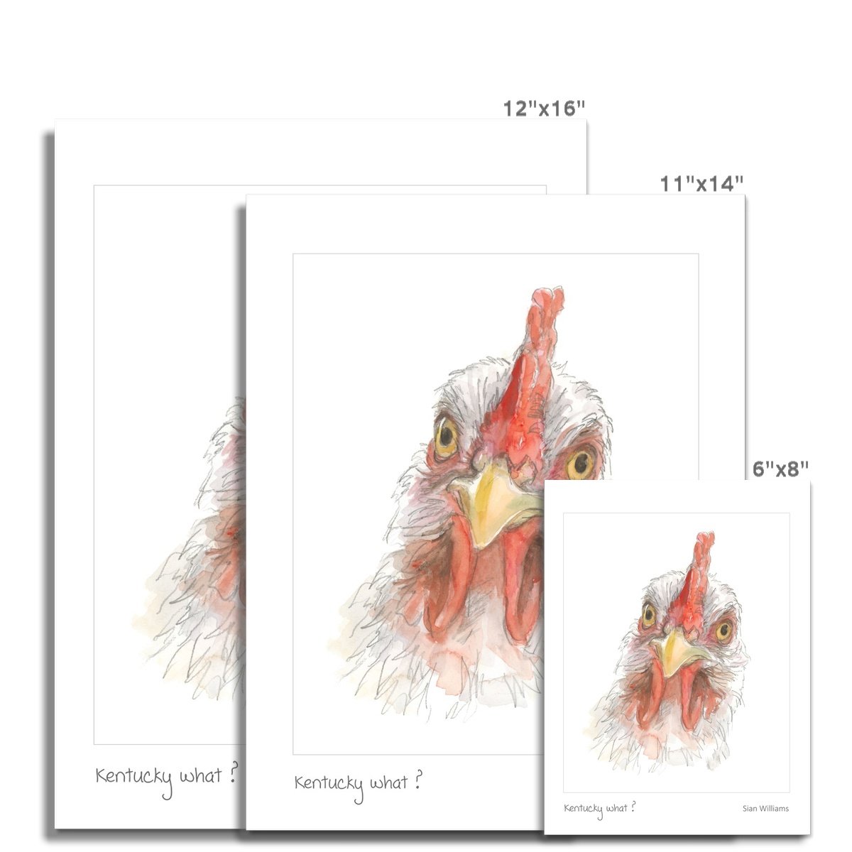 'Kentucky what?' Fine Art Print