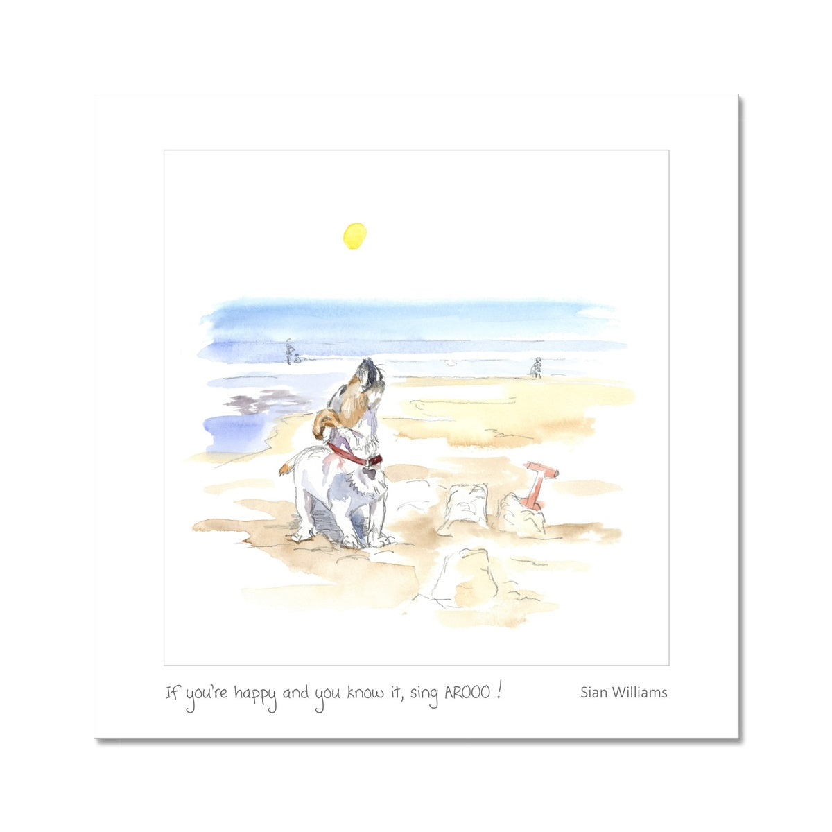 'Sing arooo!' Fine Art Print