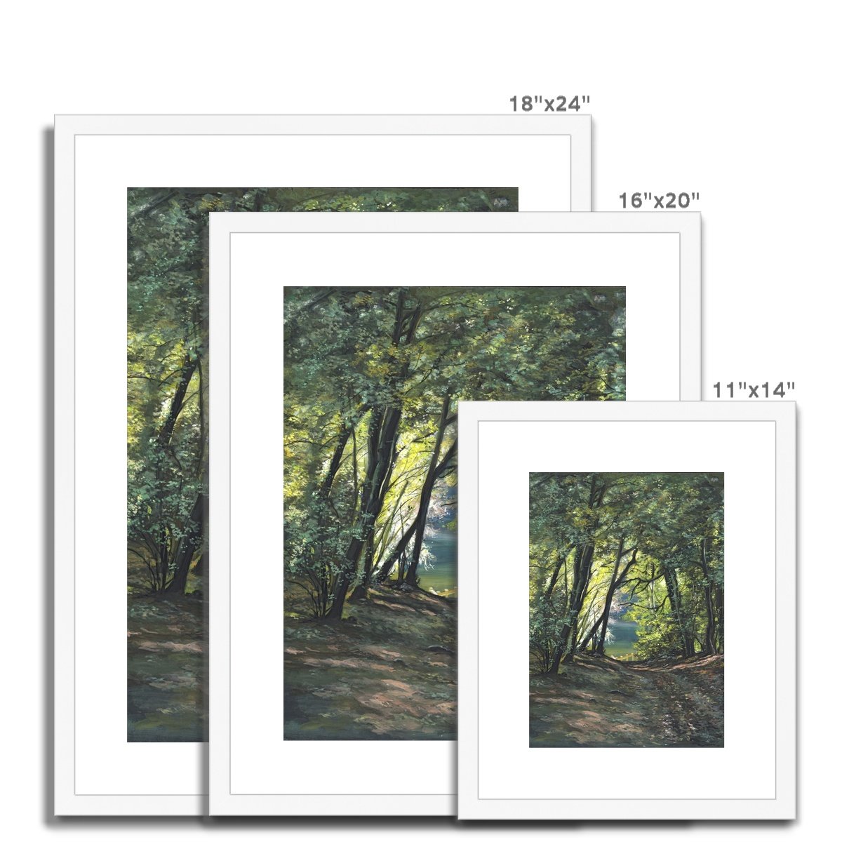 Sutton Park 2007 Framed & Mounted Print