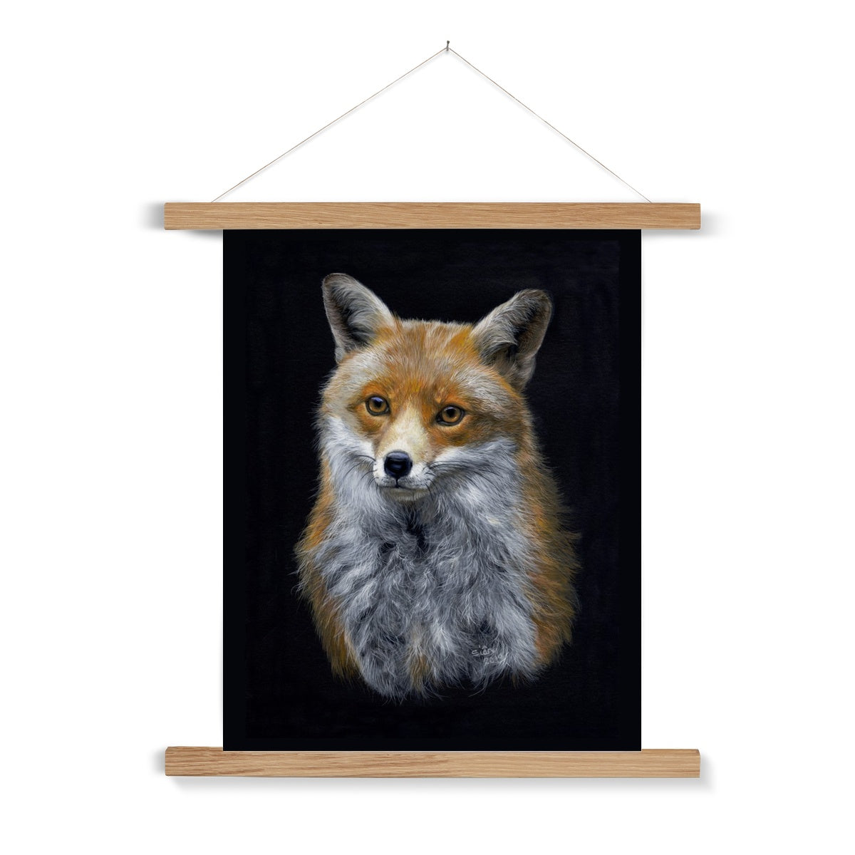Red Fox Fine Art Print with Hanger