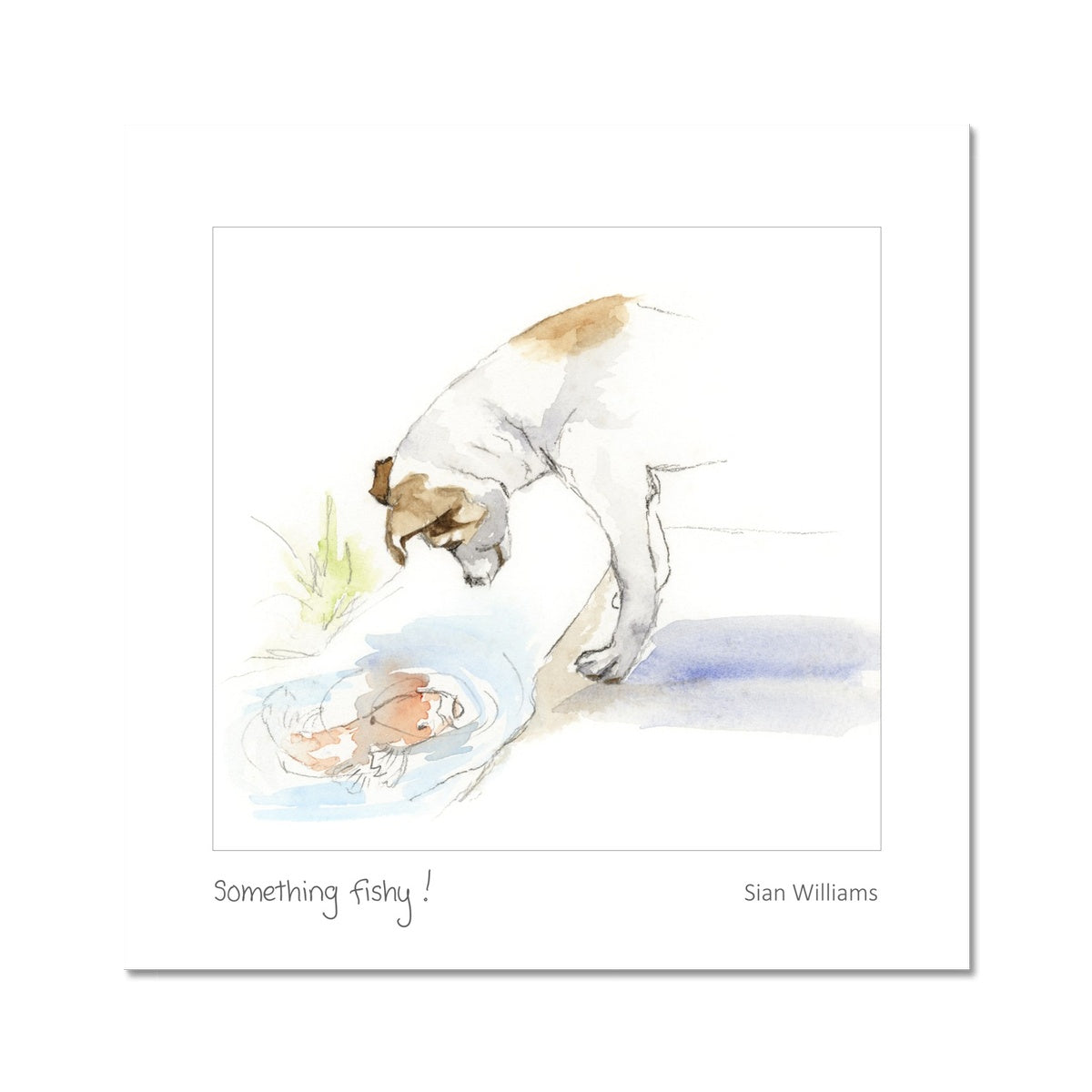 'Something fishy!' Fine Art Print