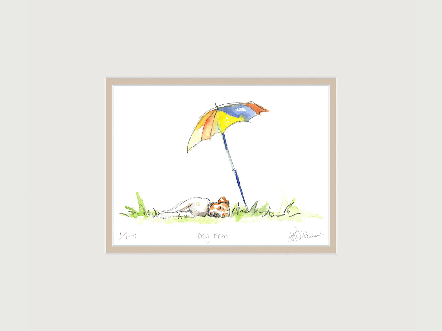 'Dog tired' - limited edition