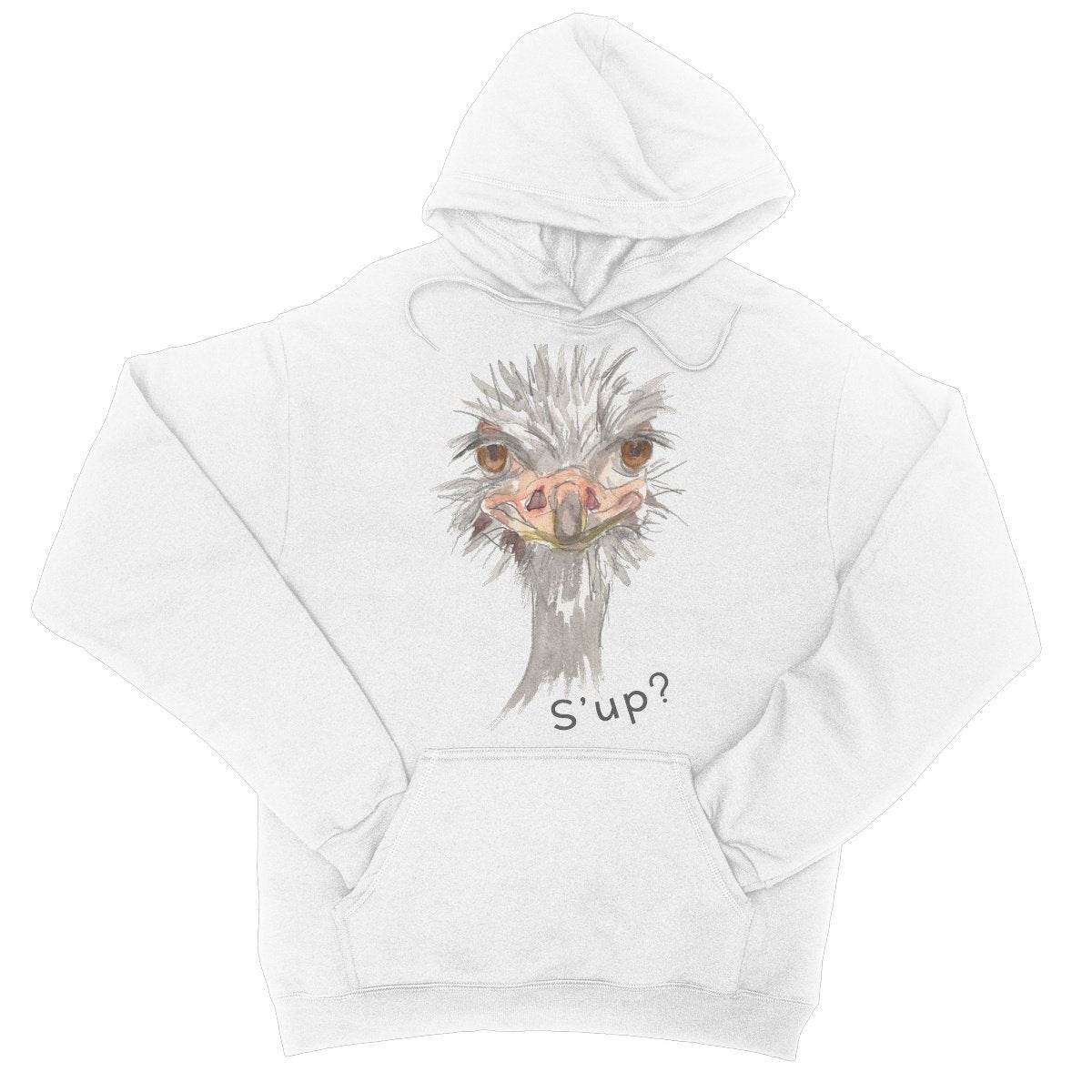 College Hoodie - 'S'up?'