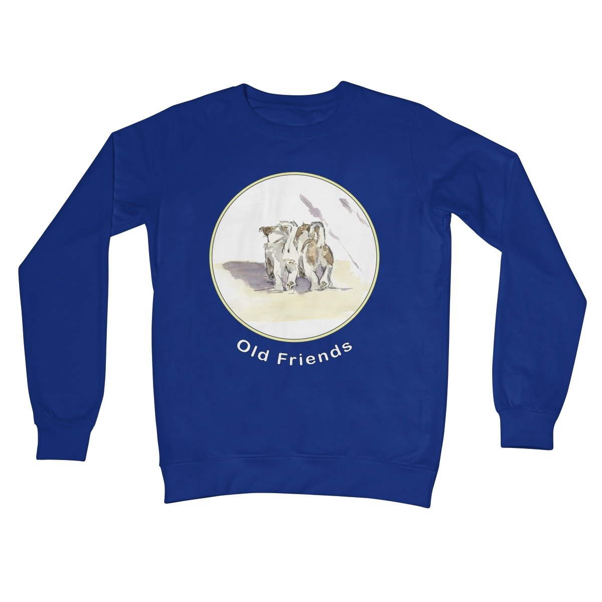 Crew Neck Sweatshirt - 'Old Friends'