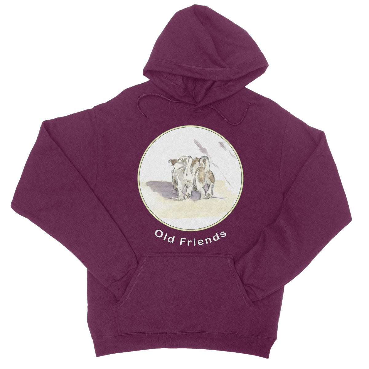 College Hoodie - 'Old Friends'