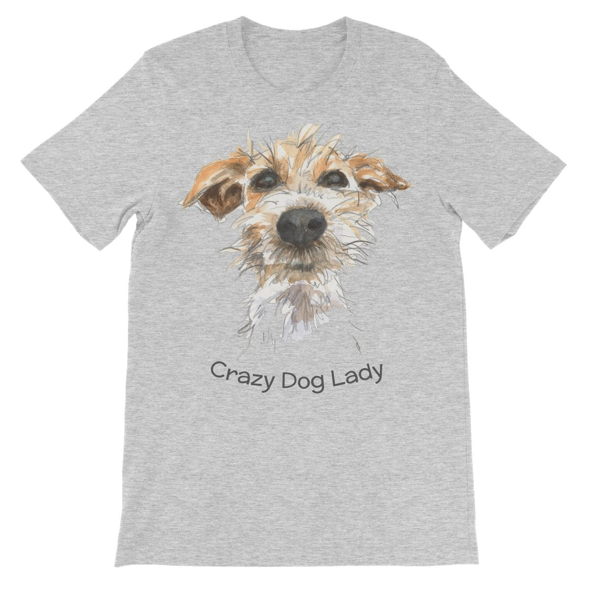 Unisex Premium T-Shirt - 'Crazy Dog Lady'