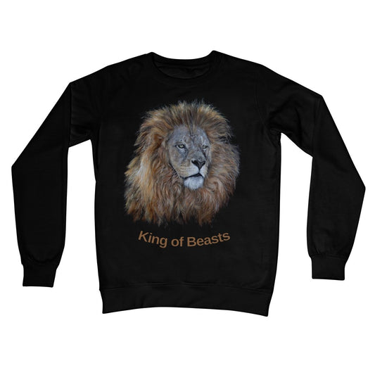 Crew Neck Sweatshirt - 'King of Beasts'