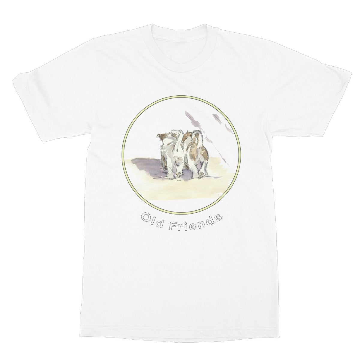 Unisex Softstyle T-Shirt - 'Old Friends'