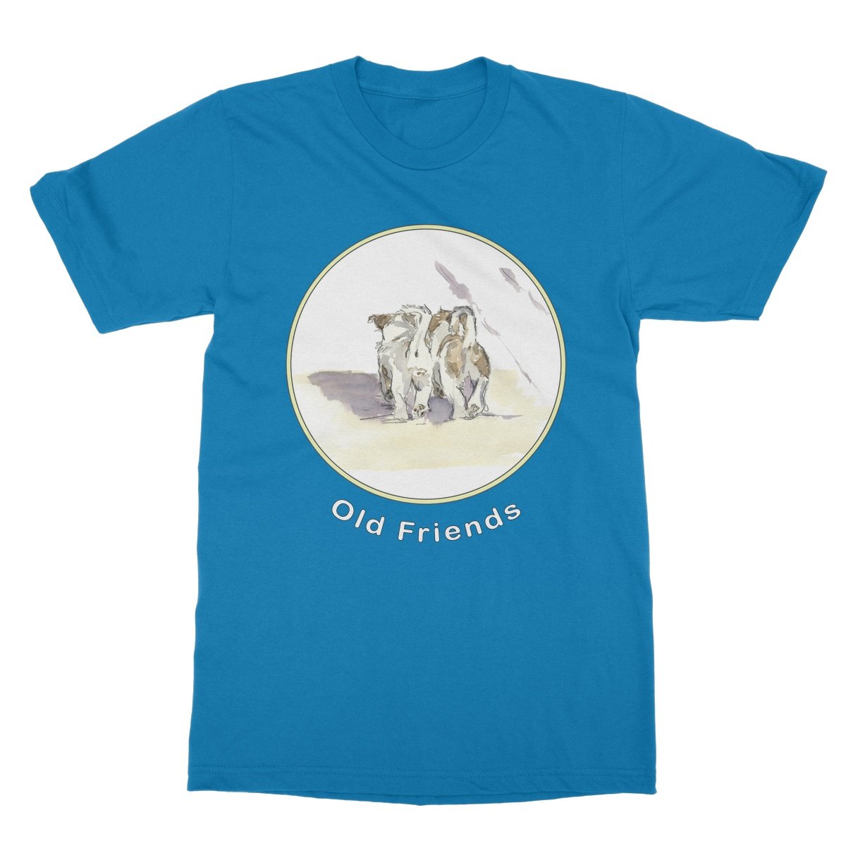 Unisex Softstyle T-Shirt - 'Old Friends'