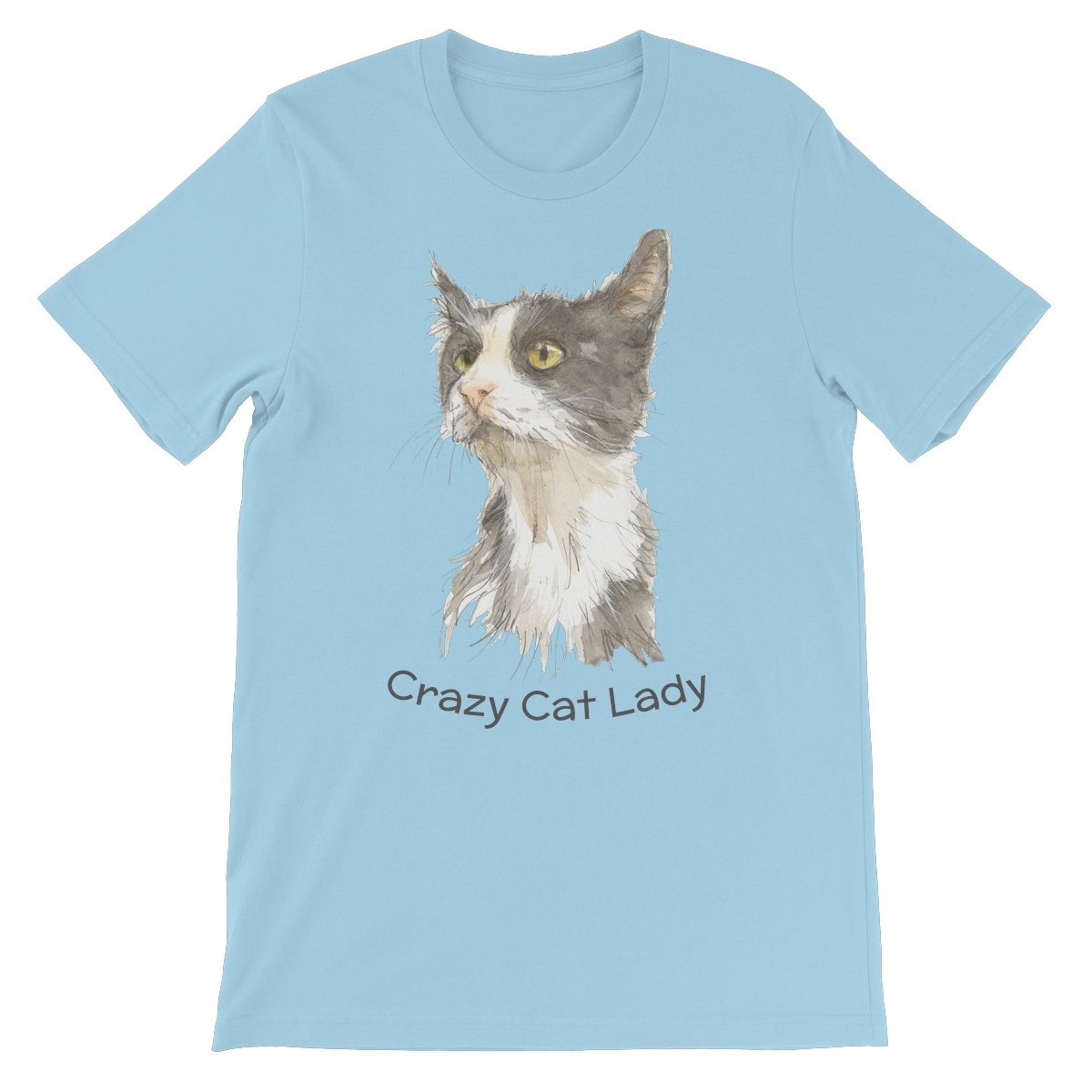 Unisex Premium T-Shirt - 'Crazy Cat Lady'